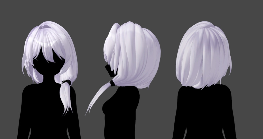 Ao.D Hair ㅡ 【 VRChat Hair / 3Dヘア 】