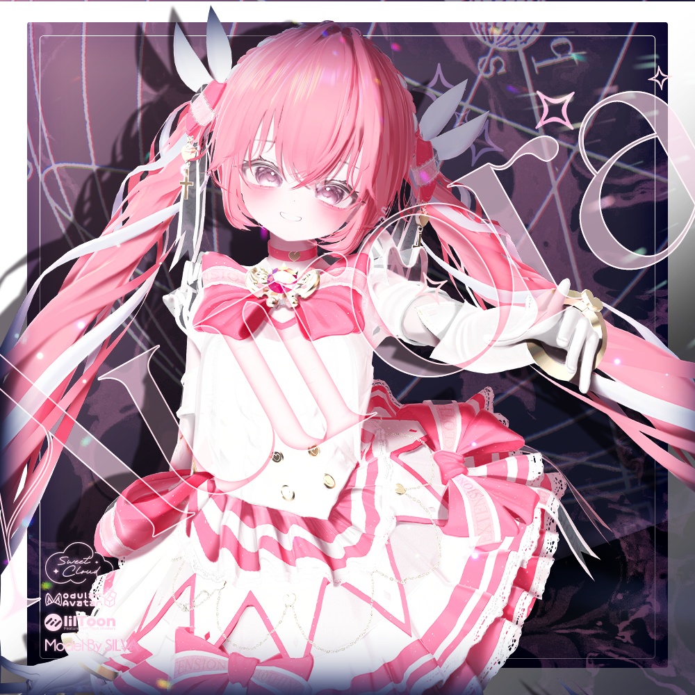 💗無料💗 Aurora Hair 0.3 ver ㅡ 【 VRChat Hair / 3Dヘア 】