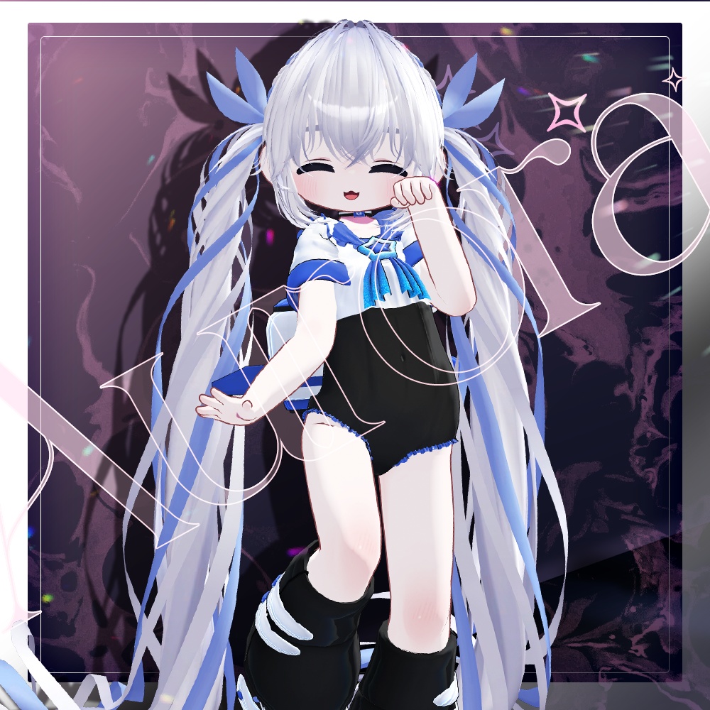 💗無料💗 Aurora Hair 0.3 ver ㅡ 【 VRChat Hair / 3Dヘア 】