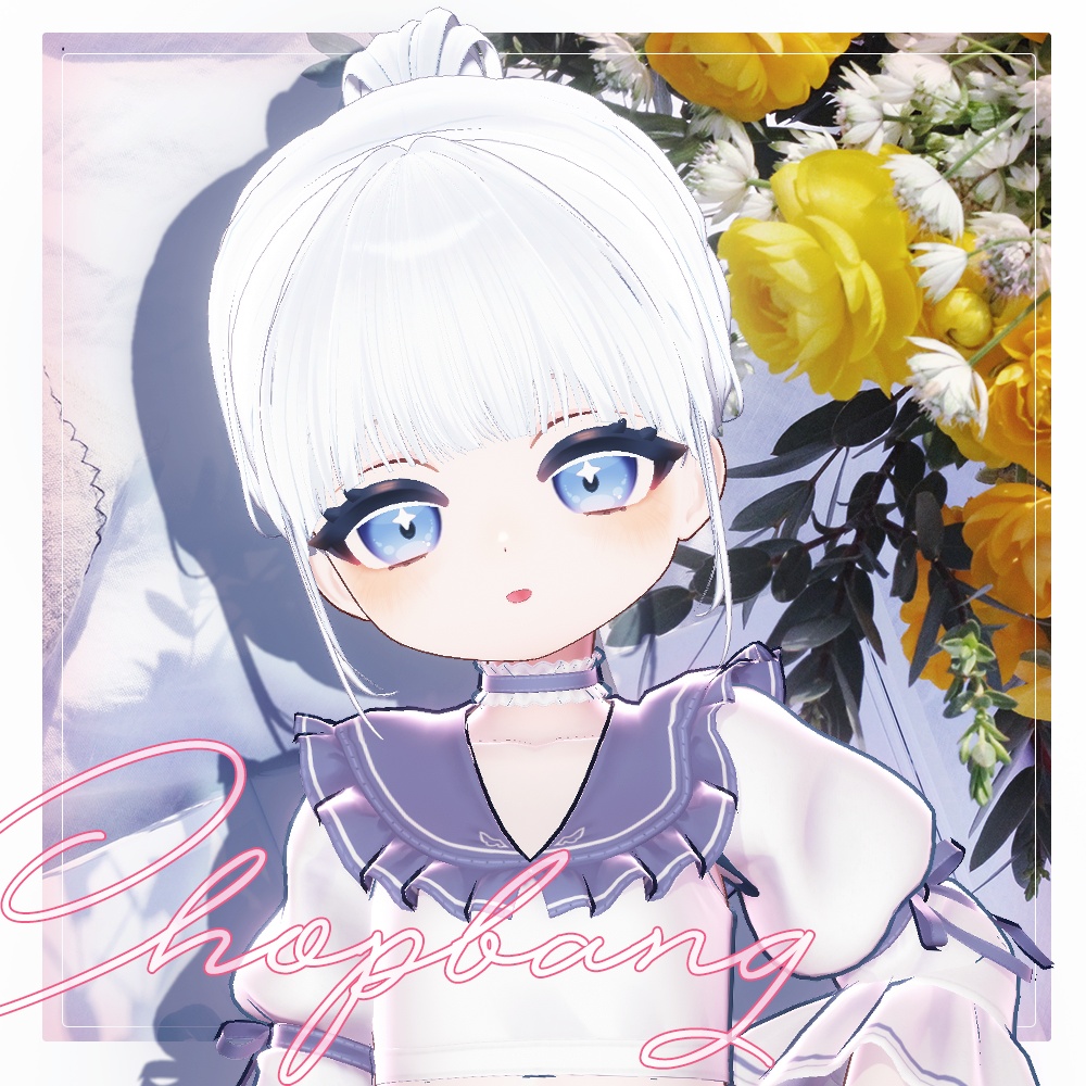 ⭐️ chop-bang Hair ㅡ 【 VRChat Hair / 3Dヘア 】