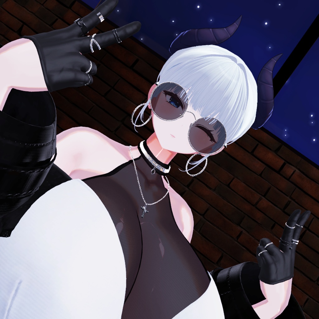 ⭐️ chop-bang Hair ㅡ 【 VRChat Hair / 3Dヘア 】