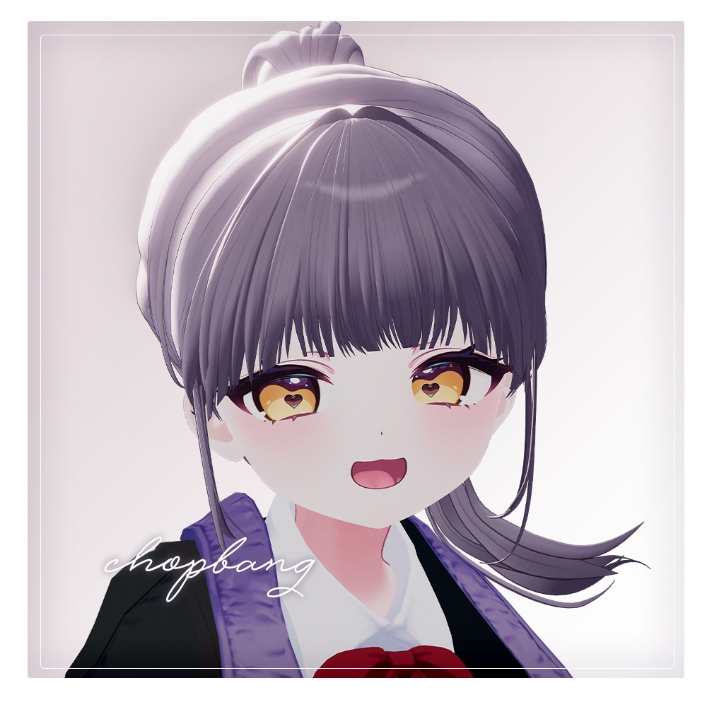 chop-bang Hair  ㅡ 【 VRChat Hair / 3Dヘア 】