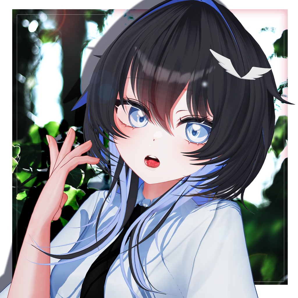 💙 J Hair ㅡ 【 VRChat Hair / 3Dヘア 】