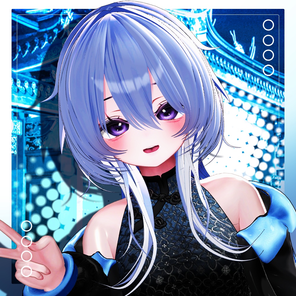 💙 J Hair ㅡ 【 VRChat Hair / 3Dヘア 】