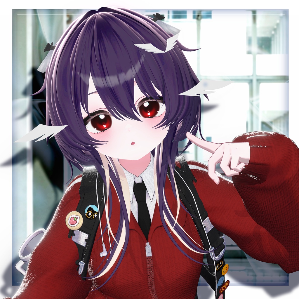 💙 J Hair ㅡ 【 VRChat Hair / 3Dヘア 】
