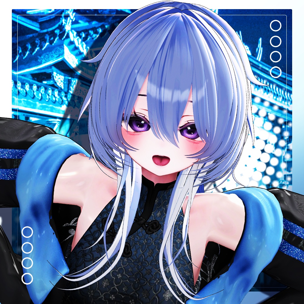 💙 J Hair ㅡ 【 VRChat Hair / 3Dヘア 】