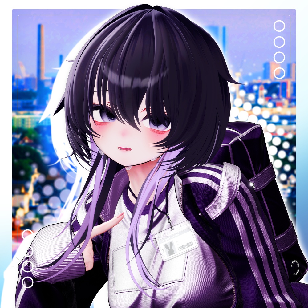 💙 J Hair ㅡ 【 VRChat Hair / 3Dヘア 】