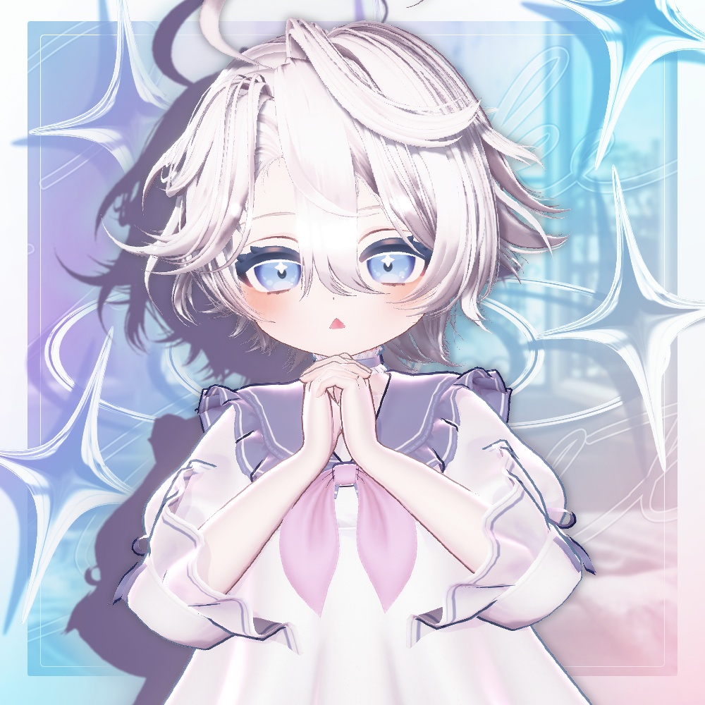 🖤݁. ⊹ ₊ エウニケショーツ ݁₊ ⊹ . Eunike Shorts ㅡ 【 VRChat Hair / 3Dヘア 】