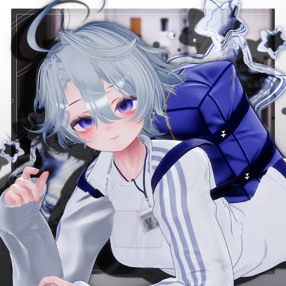 🖤݁. ⊹ ₊ エウニケショーツ ݁₊ ⊹ . Eunike Shorts ㅡ 【 VRChat Hair / 3Dヘア 】