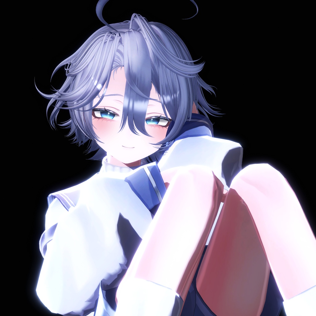 🖤݁. ⊹ ₊ エウニケショーツ ݁₊ ⊹ . Eunike Shorts ㅡ 【 VRChat Hair / 3Dヘア 】