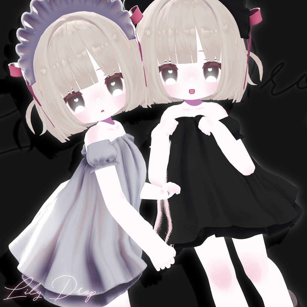 💐 Lily Drop 【 VRC 衣装 / VRChat Clothes 】