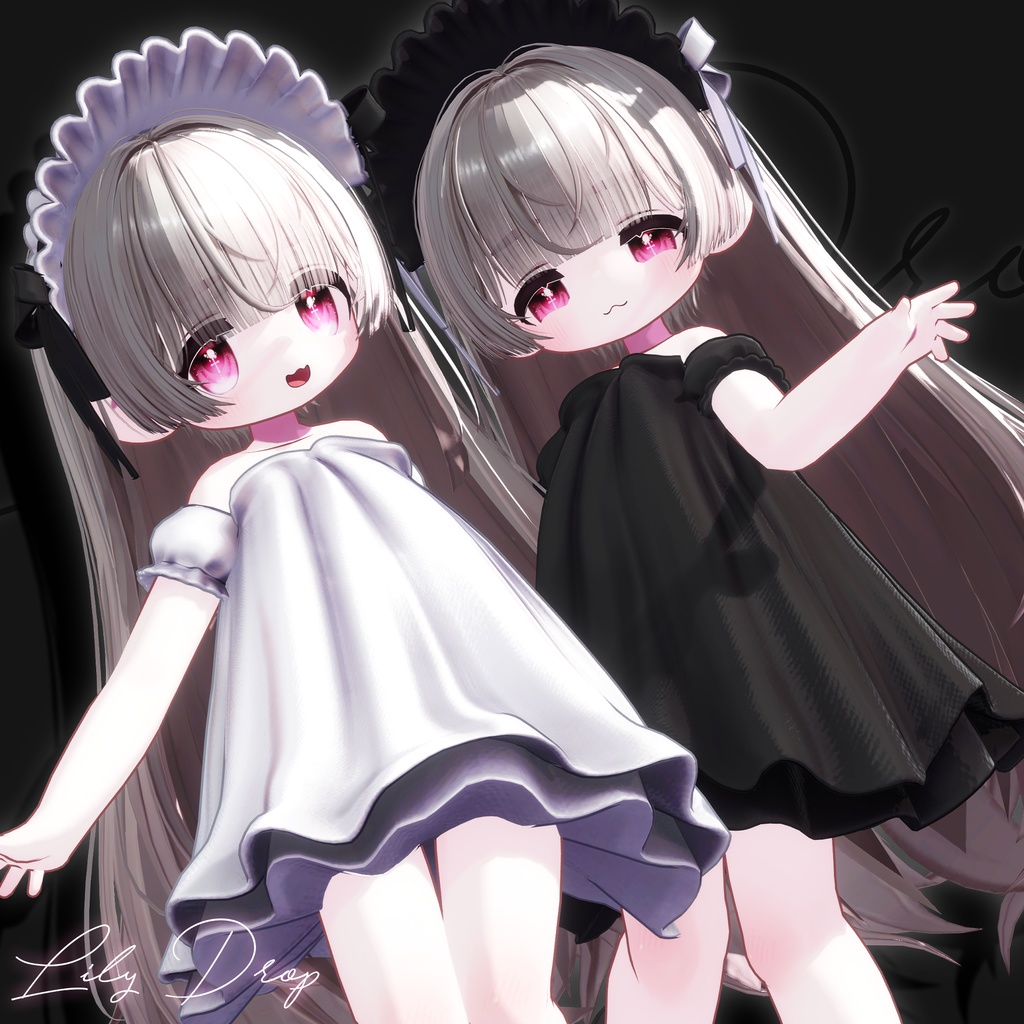 💐 Lily Drop 【 VRC 衣装 / VRChat Clothes 】