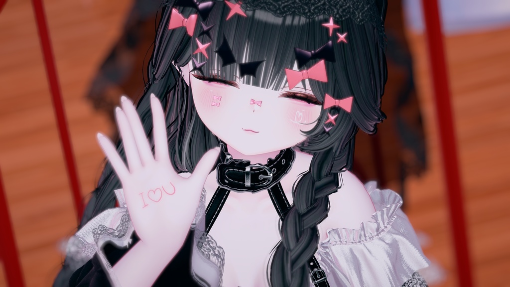 ✨ iophis Long · イオフィス ロング ㅡ 【 VRChat Hair / 3Dヘア 】