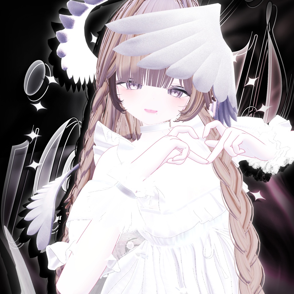 SALE ✨ iophis Long · イオフィス ロング ㅡ 【 VRChat Hair / 3Dヘア 】