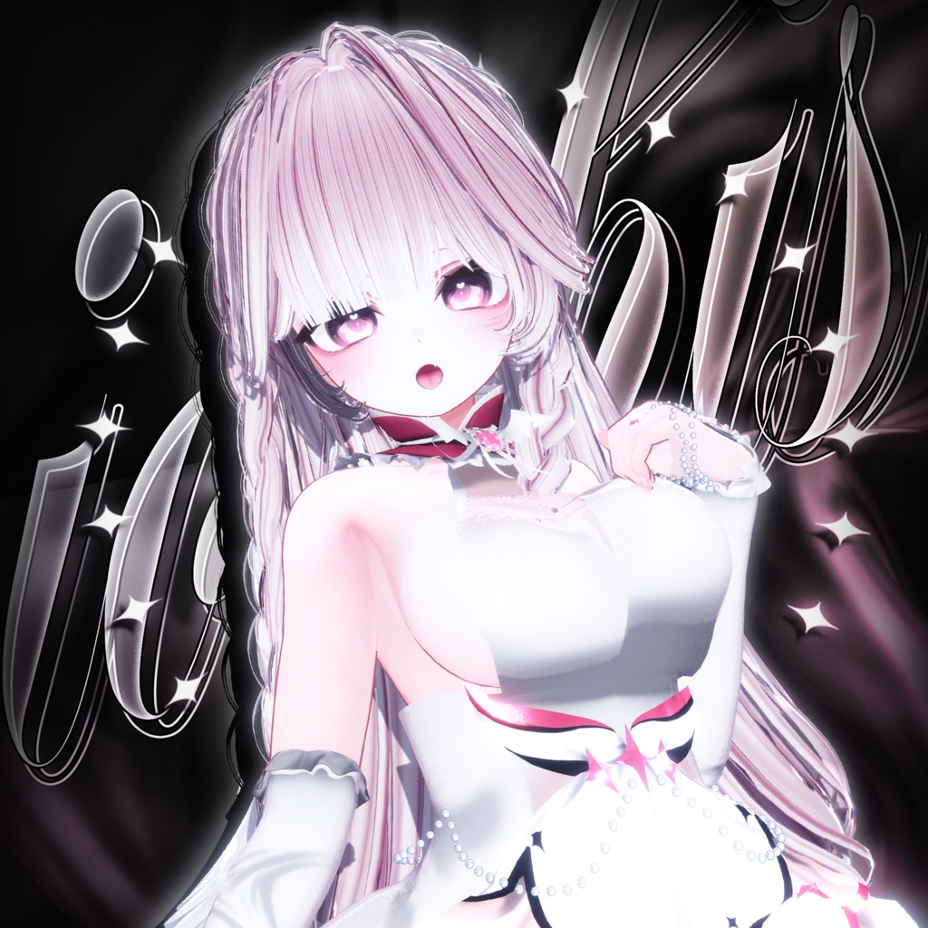 SALE ✨ iophis Long · イオフィス ロング ㅡ 【 VRChat Hair / 3Dヘア 】