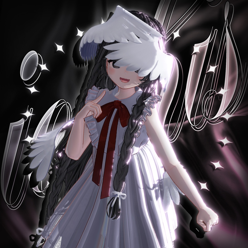 SALE ✨ iophis Long · イオフィス ロング ㅡ 【 VRChat Hair / 3Dヘア 】