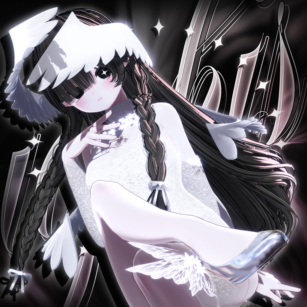 SALE ✨ iophis Long · イオフィス ロング ㅡ 【 VRChat Hair / 3Dヘア 】