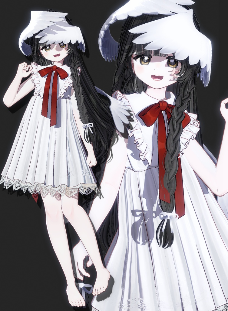 SALE ✨ iophis Long · イオフィス ロング ㅡ 【 VRChat Hair / 3Dヘア 】