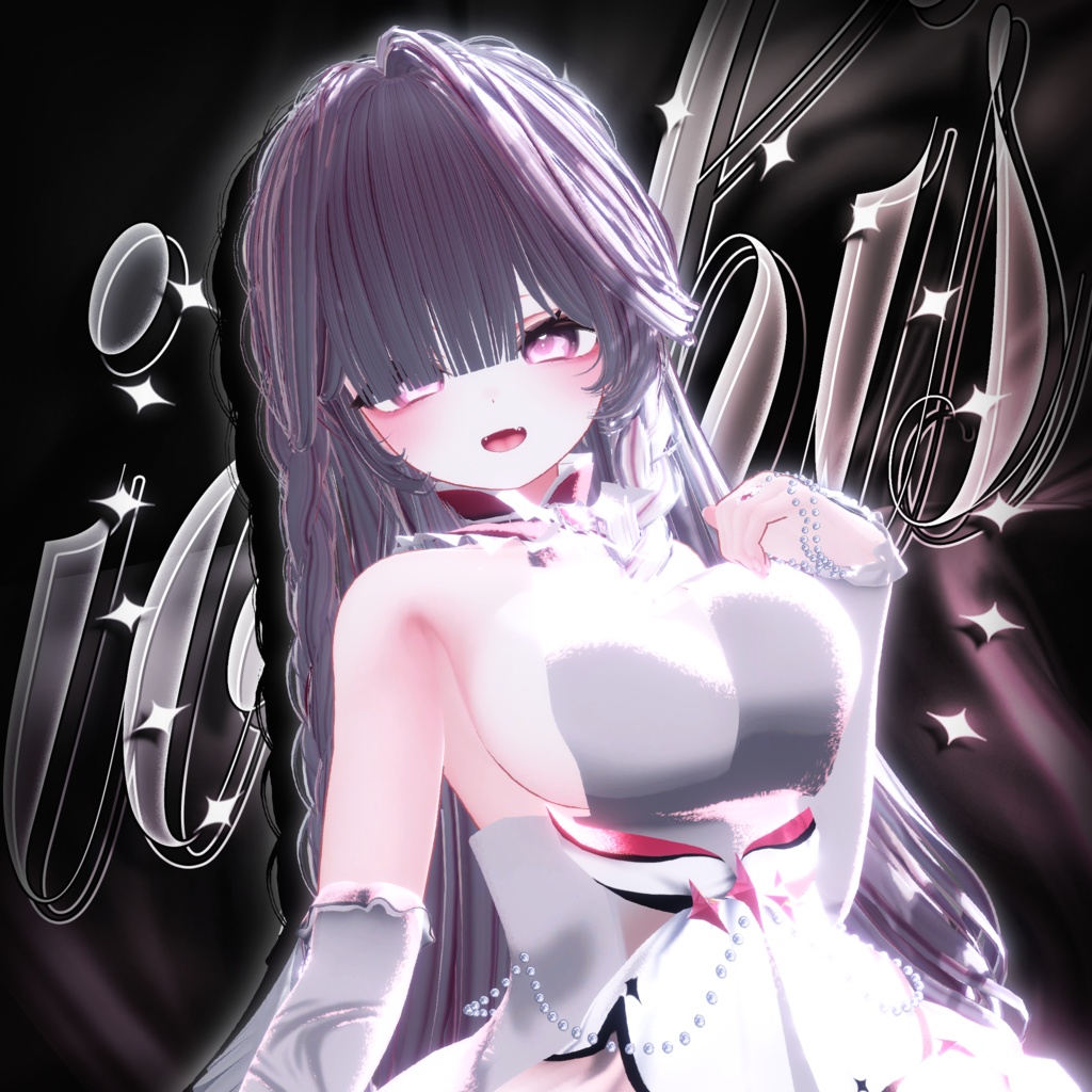 SALE ✨ iophis Long · イオフィス ロング ㅡ 【 VRChat Hair / 3Dヘア 】