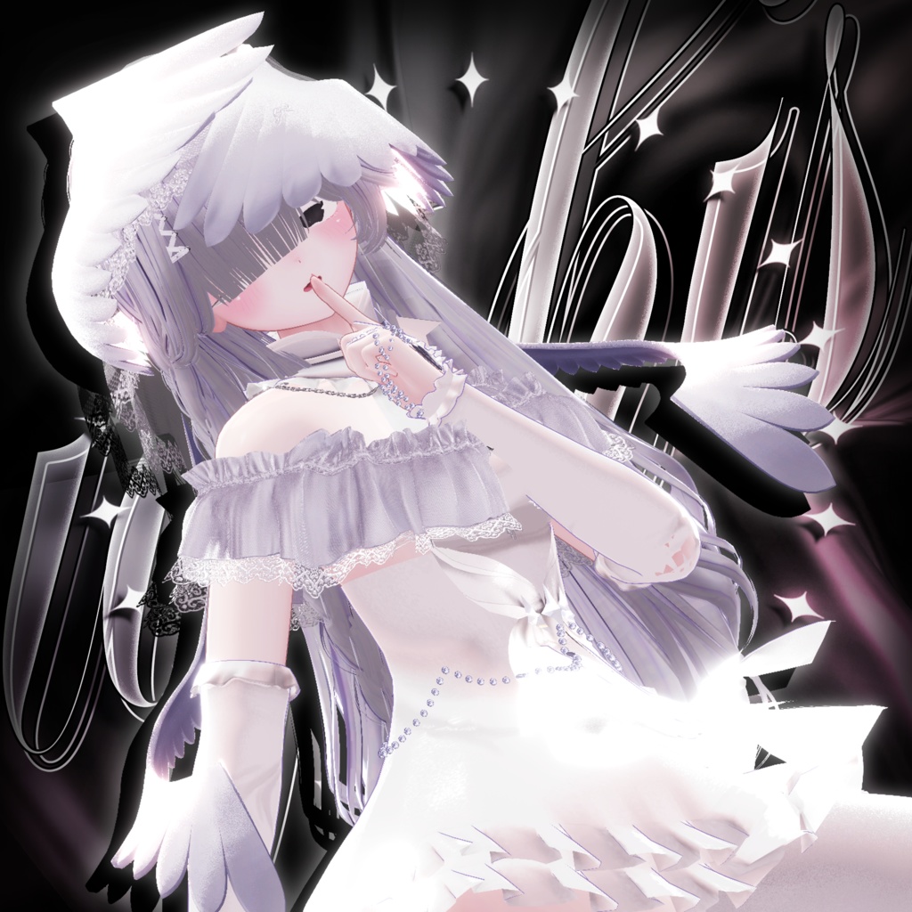 SALE ✨ iophis Long · イオフィス ロング ㅡ 【 VRChat Hair / 3Dヘア 】