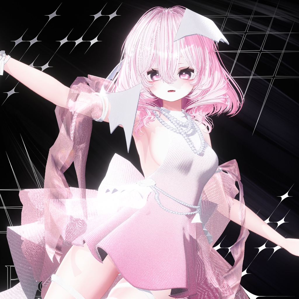 💘SALE中💘 ピースベベ · Peacebebe Hair ㅡ 【 VRChat Hair / 3Dヘア 】