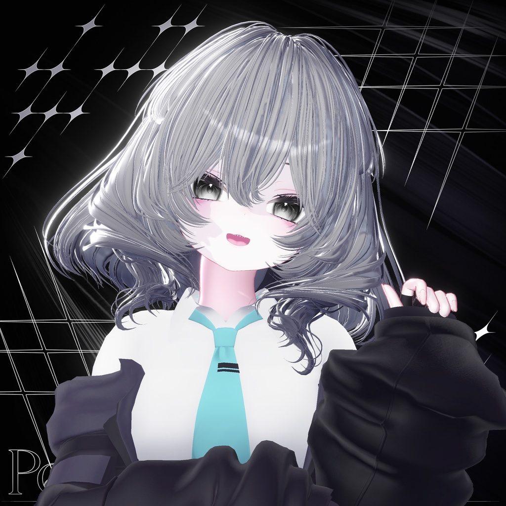 💘SALE中💘 ピースベベ · Peacebebe Hair ㅡ 【 VRChat Hair / 3Dヘア 】