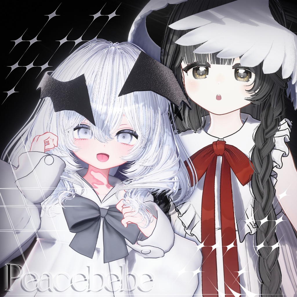 💘SALE中💘 ピースベベ · Peacebebe Hair ㅡ 【 VRChat Hair / 3Dヘア 】