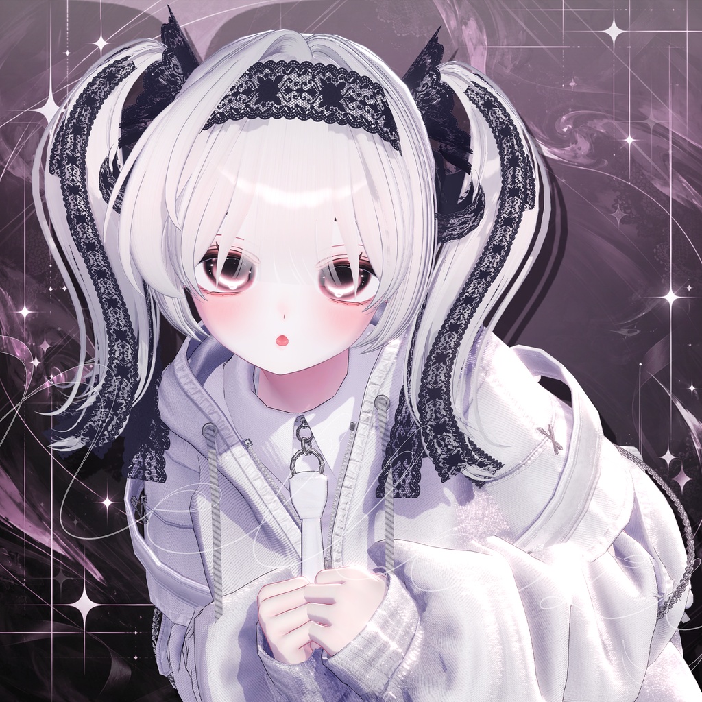 SALE💕ネレイジー (Nellazy) ㅡ 【 VRChat Hair / 3Dヘア 】