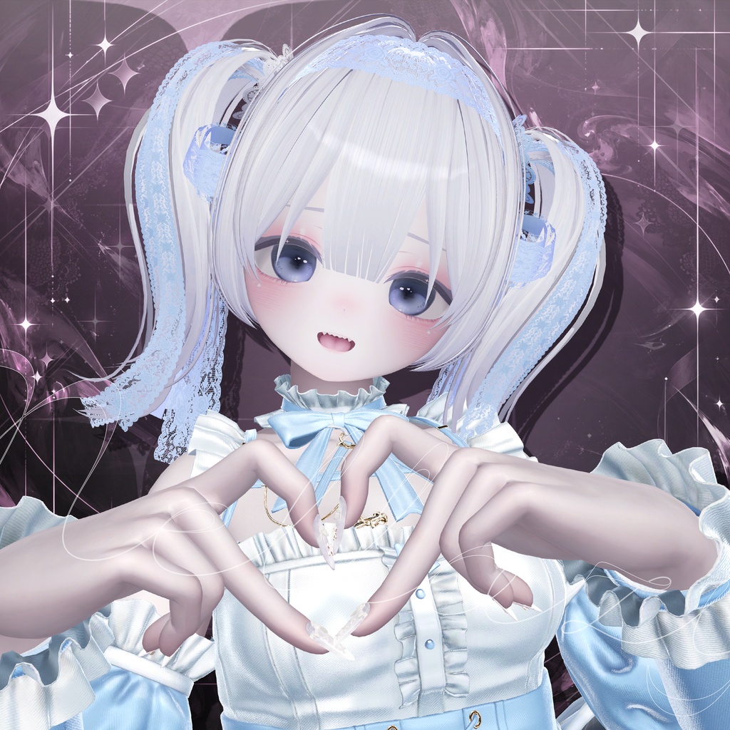 SALE💕ネレイジー (Nellazy) ㅡ 【 VRChat Hair / 3Dヘア 】