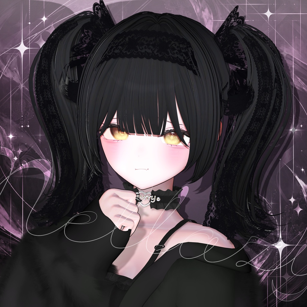SALE💕ネレイジー (Nellazy) ㅡ 【 VRChat Hair / 3Dヘア 】