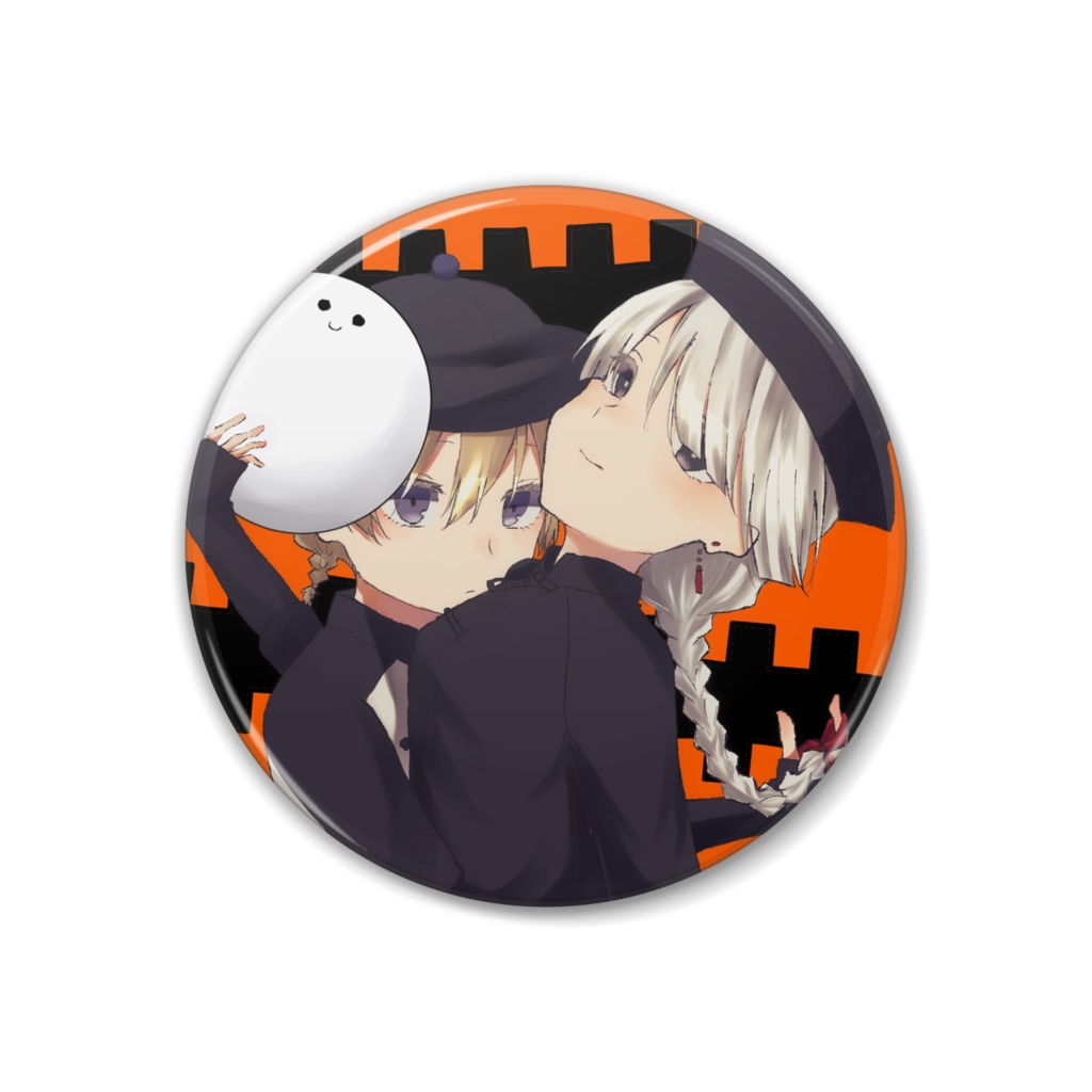 夕綾缶バッジ【ハロウィン】
