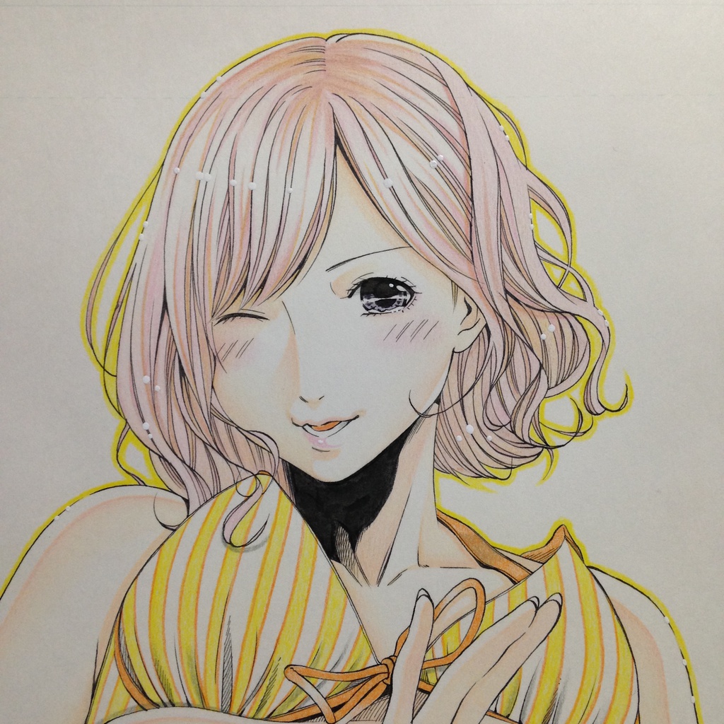 オリジナルイラスト 原画 - LD50 - BOOTH