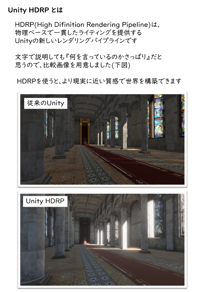 Unity HDRPではじめる写真撮影(技術書)