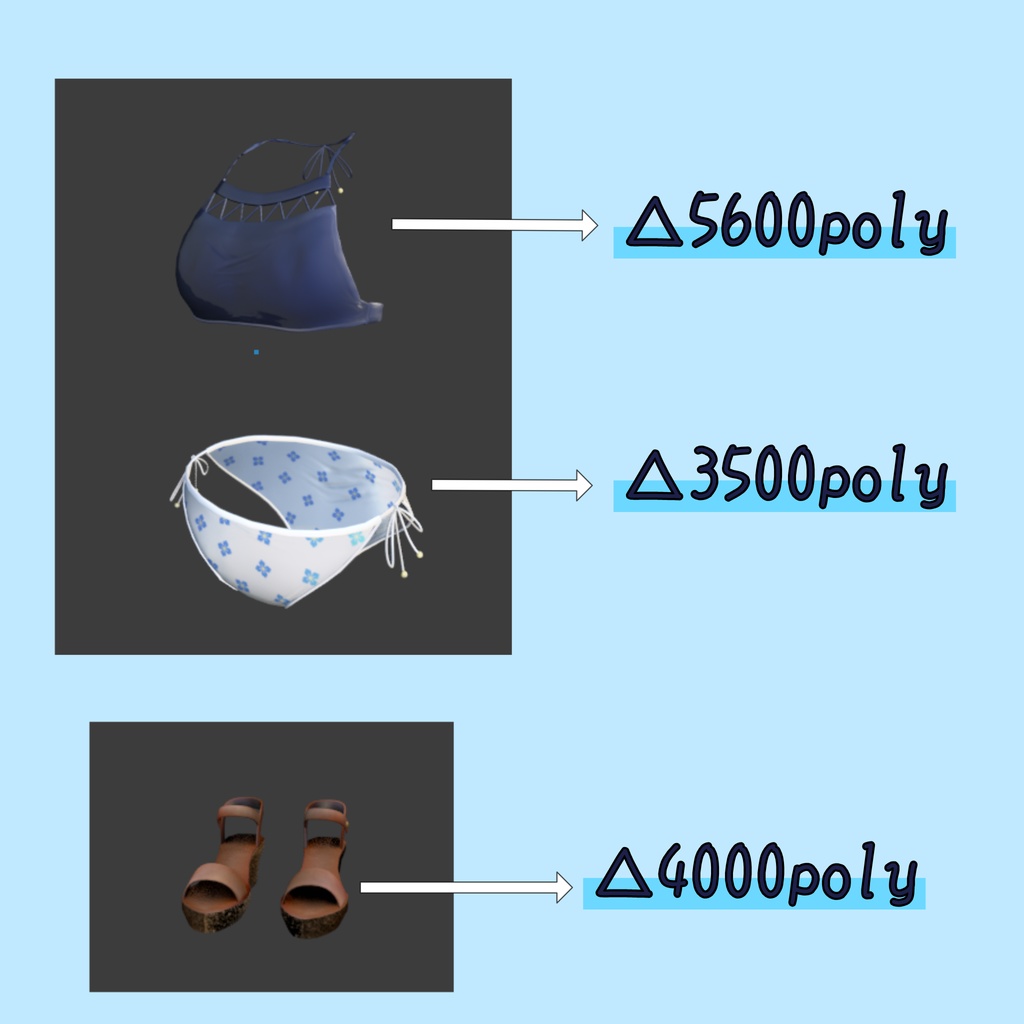 【水着・衣装】サマーウェア2022