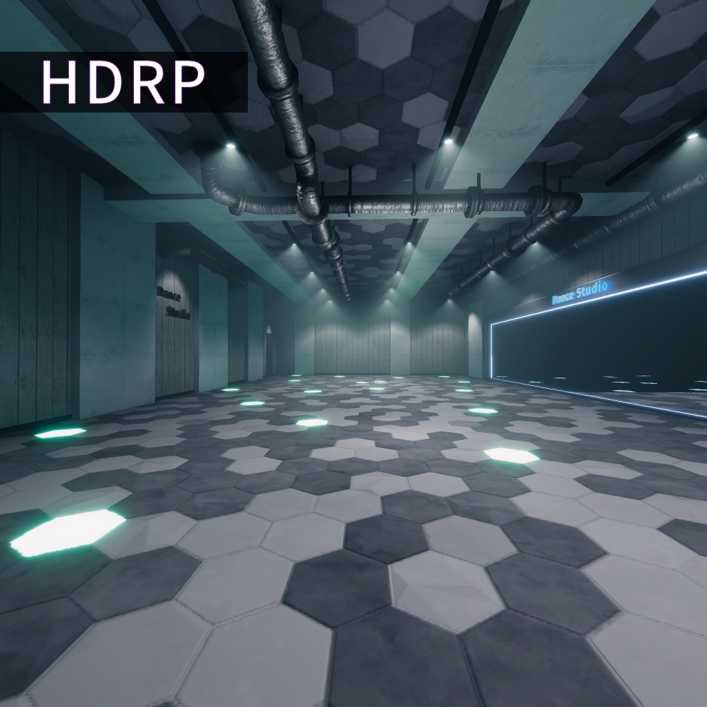 Dance Studio (ダンススタジオ) 3Dモデル