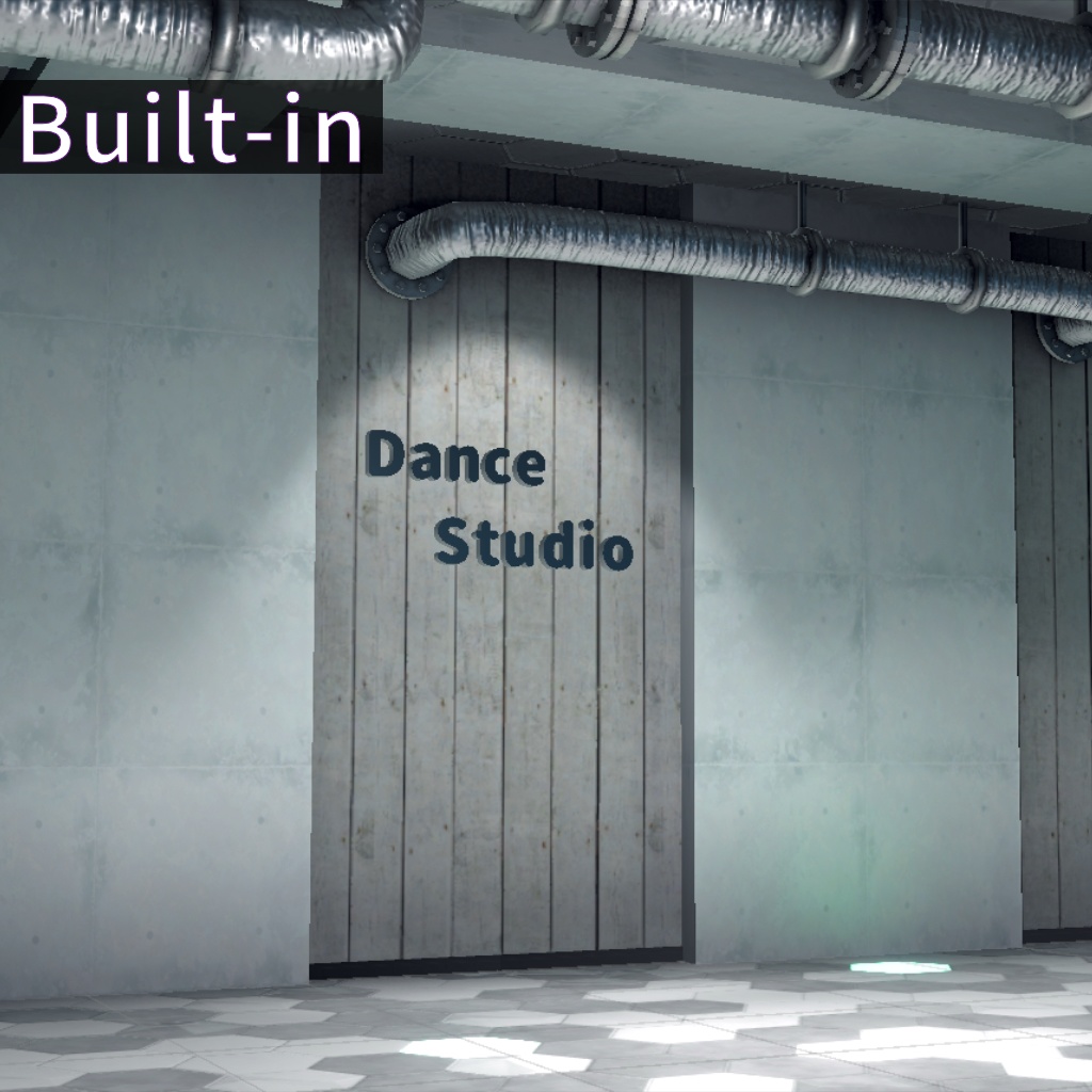 Dance Studio (ダンススタジオ) 3Dモデル