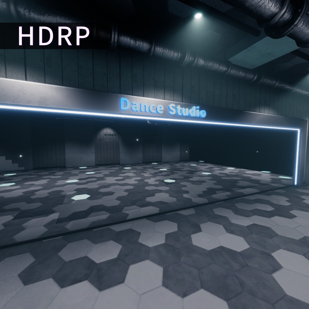 Dance Studio (ダンススタジオ) 3Dモデル