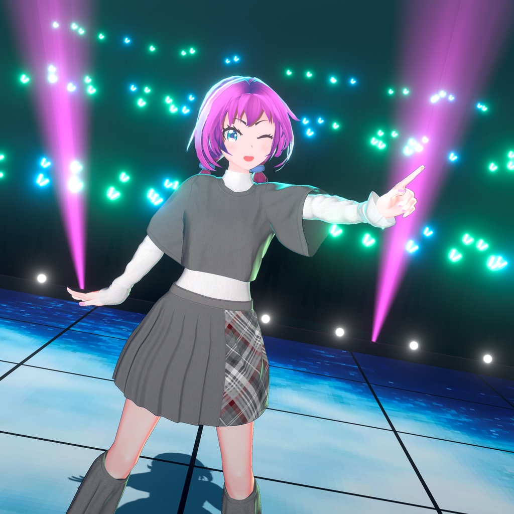 Electric Live Hall (ライブステージ) 3Dモデル