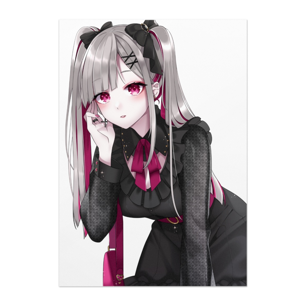 清音せら誕生日イラストポスター
