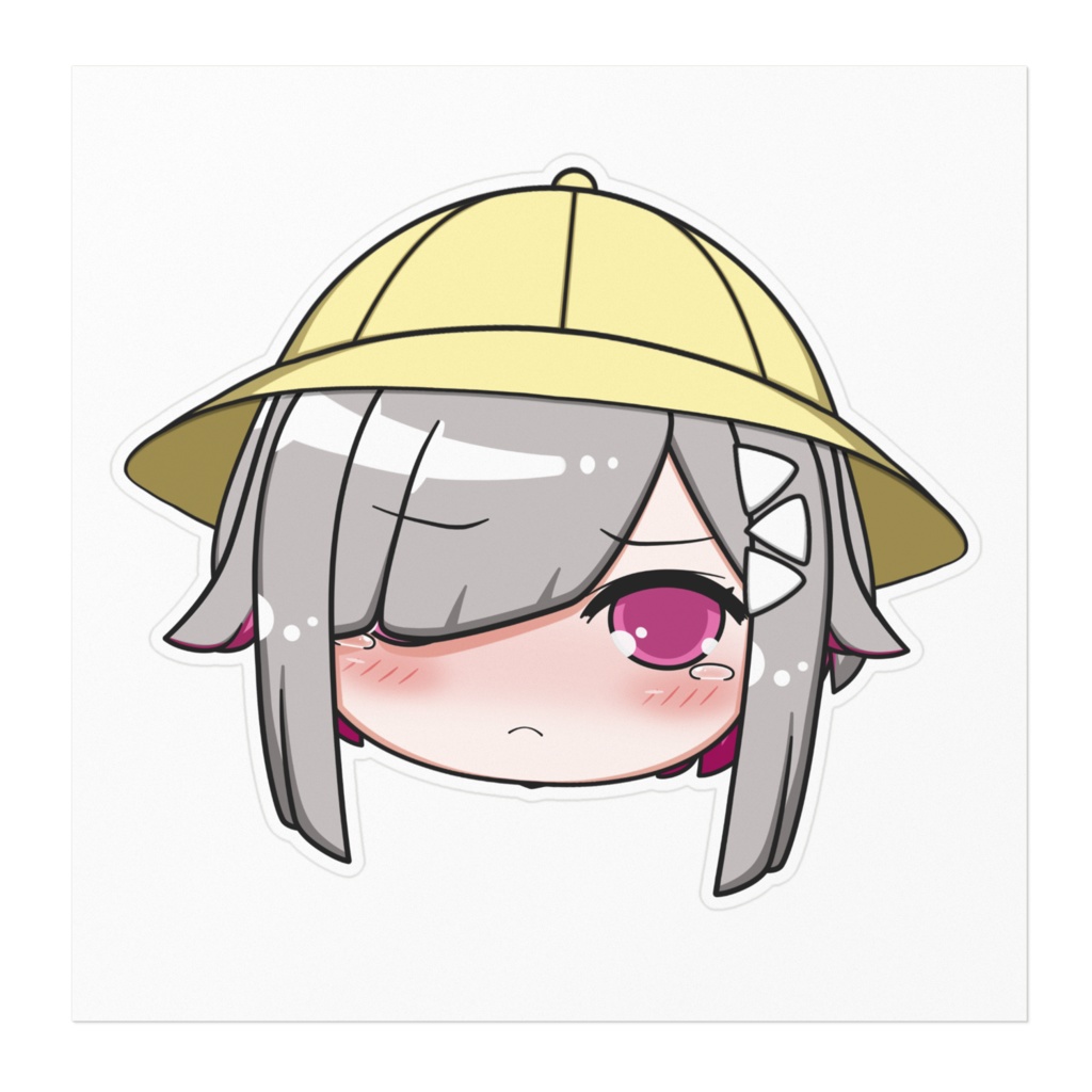 せらちゃん生首ステッカー