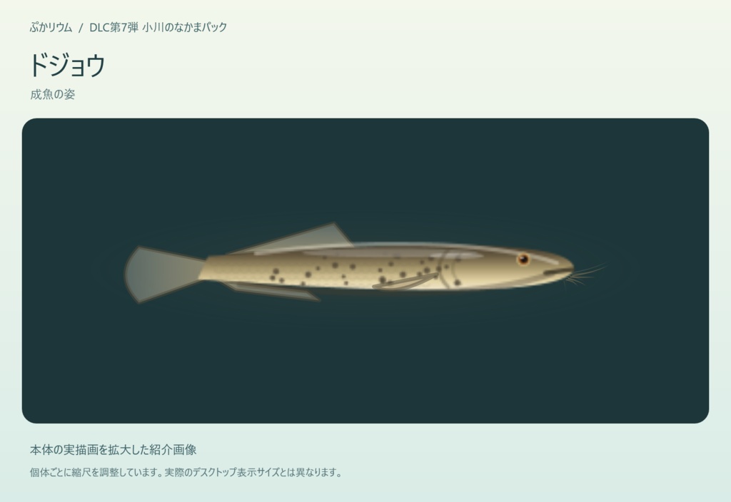【ぷかリウム DLC】小川の仲間パック