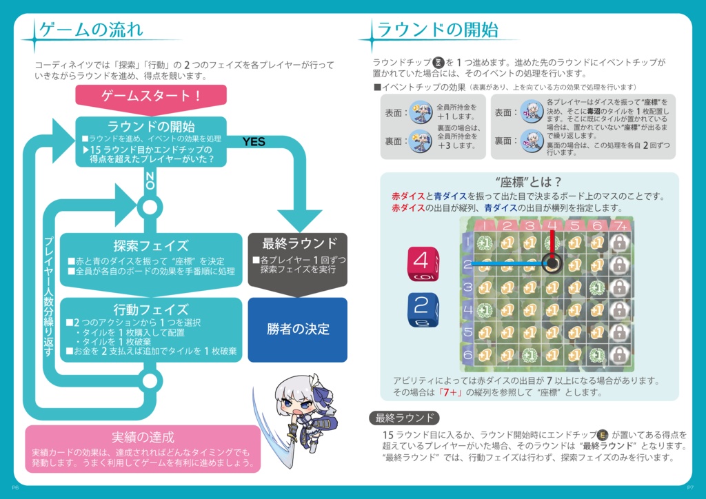 タイル×ダイスの拡大再生産!『コーディネイツ~アメリアとふしぎな森~』