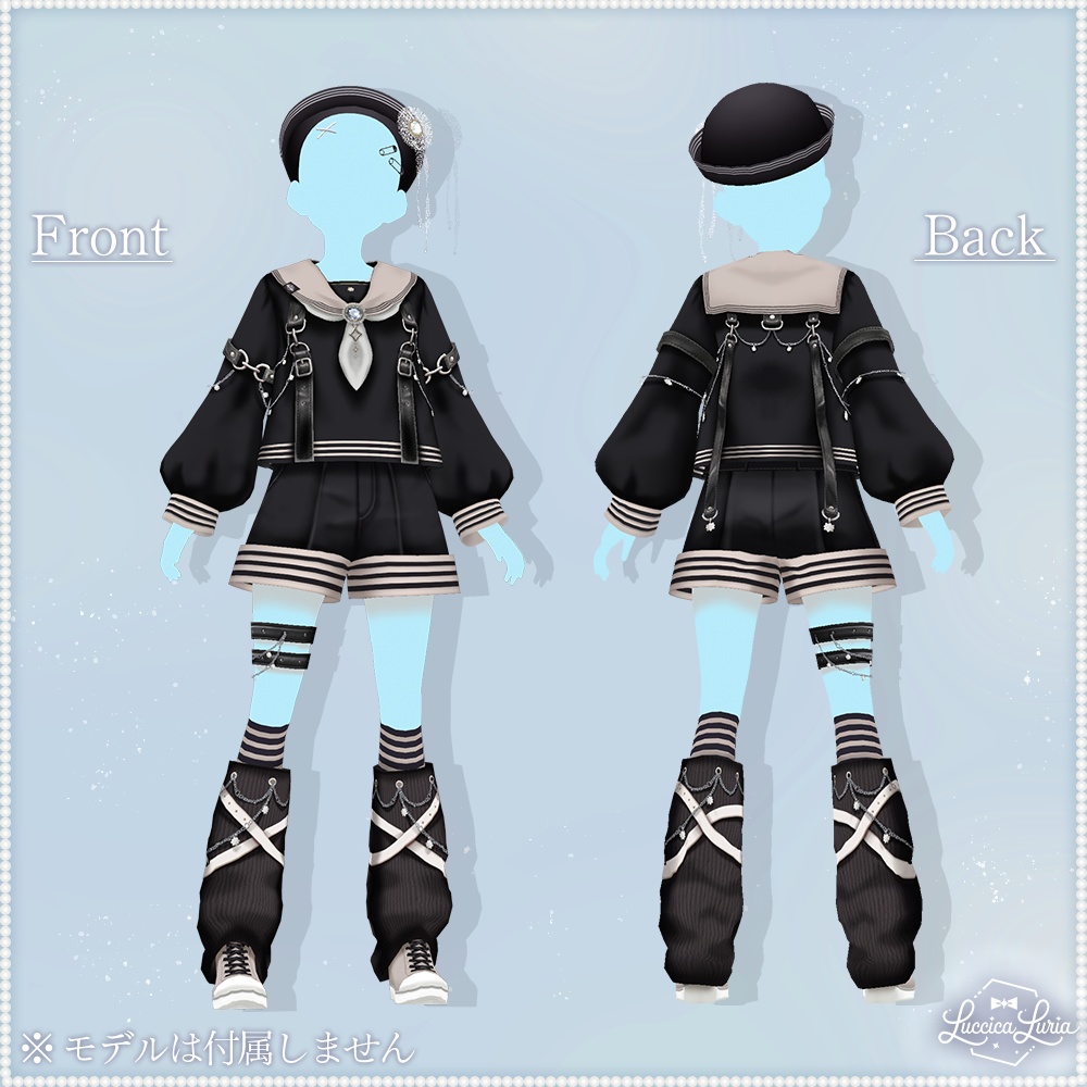 【VRoid】キャンディセーラーコーデ【無料】