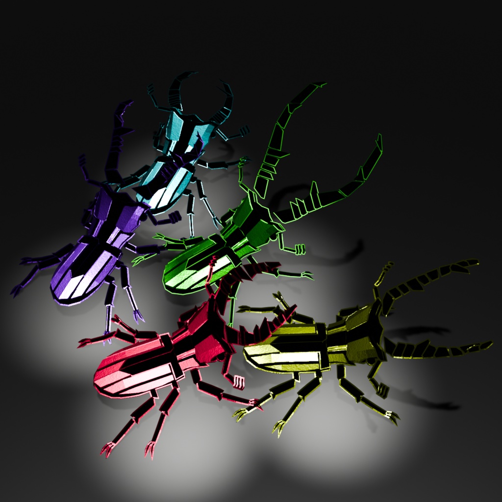 「MA対応・召喚ギミック付き」beetle&stag