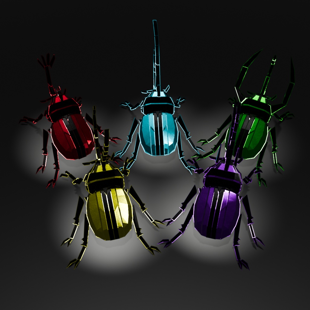 「MA対応・召喚ギミック付き」beetle&stag