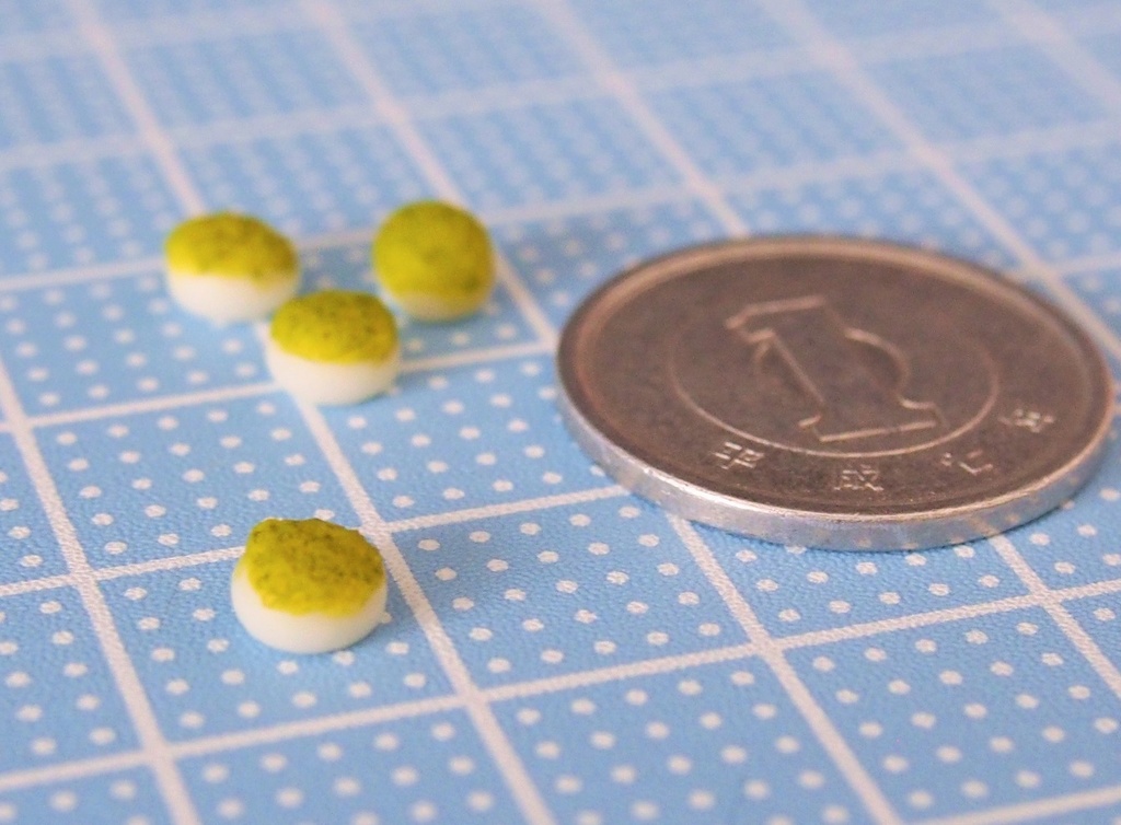 ハンドメイド ミニチュアフード ずんだ餅