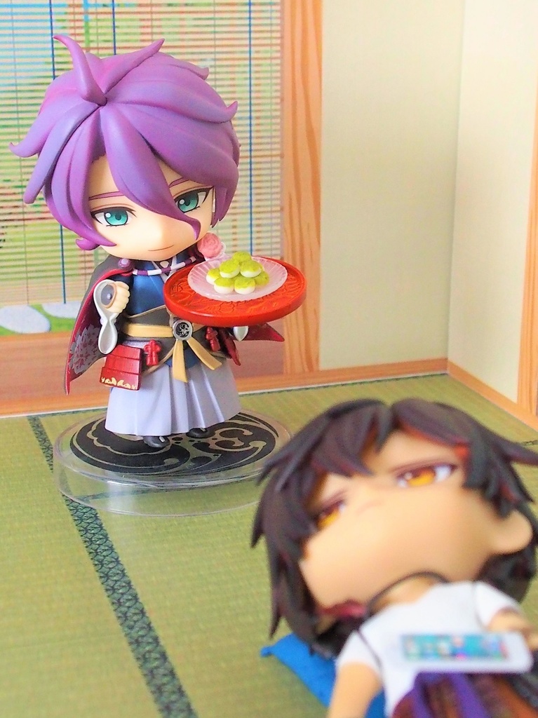 ハンドメイド ミニチュアフード ずんだ餅