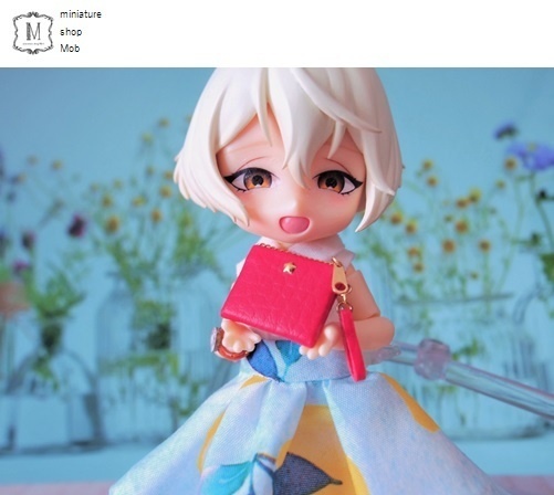 オビツ11・ねんどろいどどーる用 クラッチバッグ