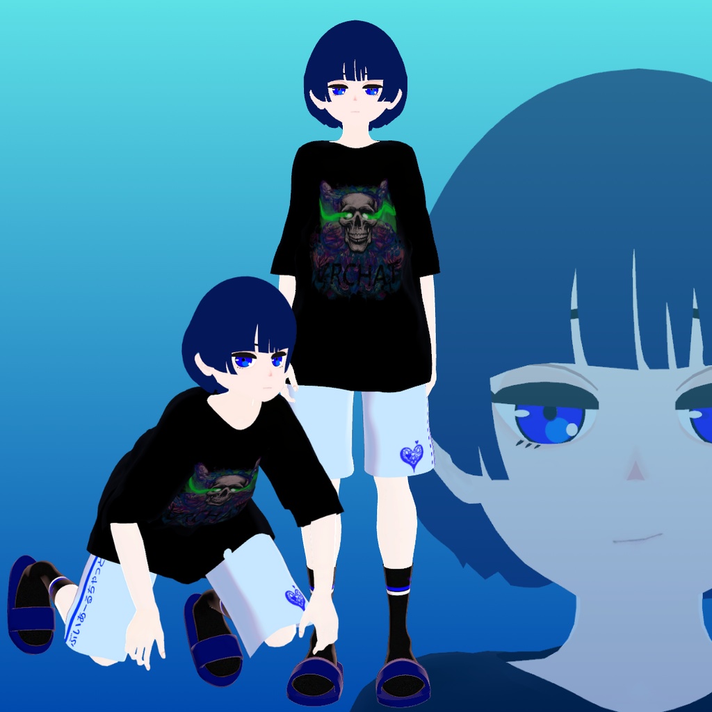 【オリジナル3Dモデル】佐藤-SATO-