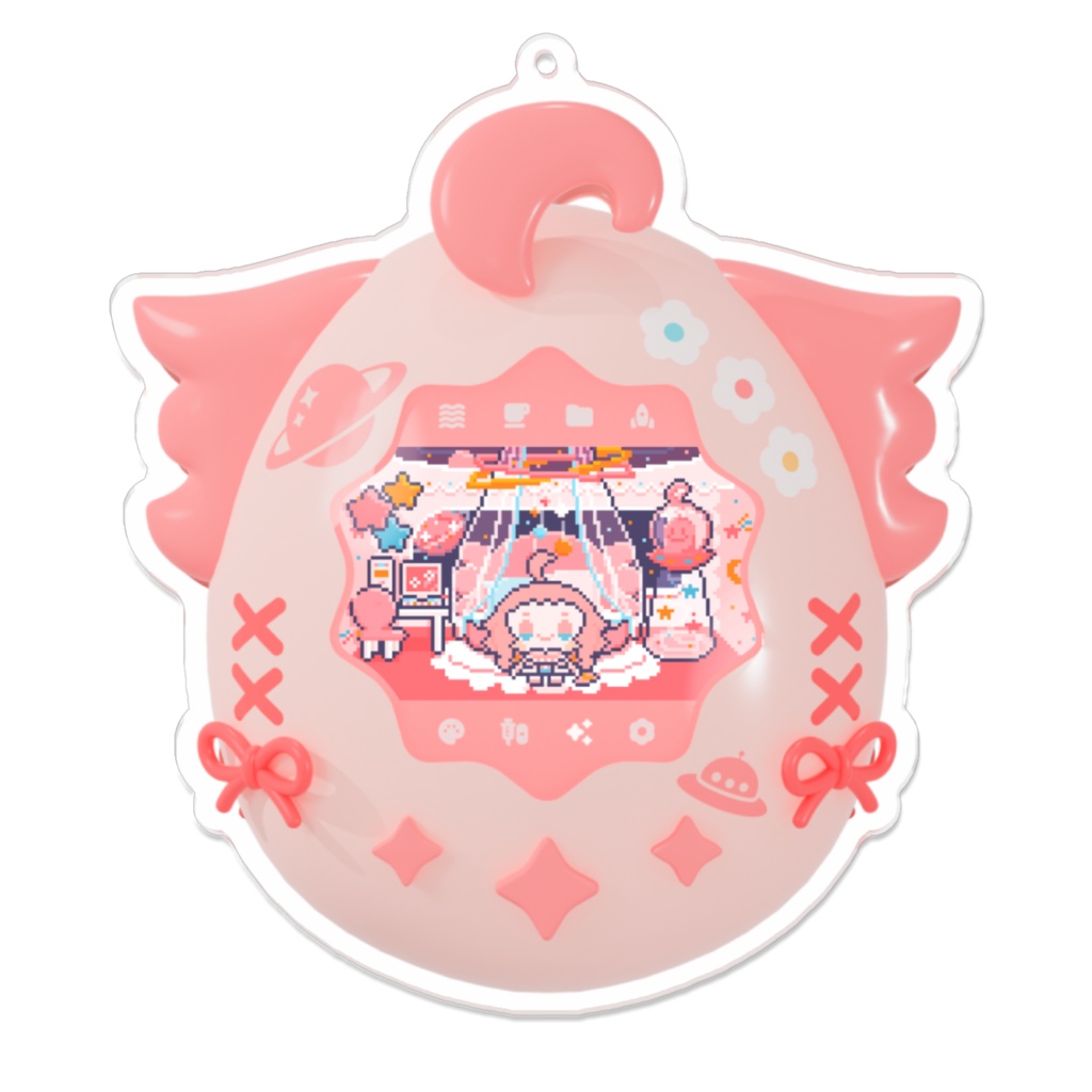 ぱうてにっち アクリルキーホルダー